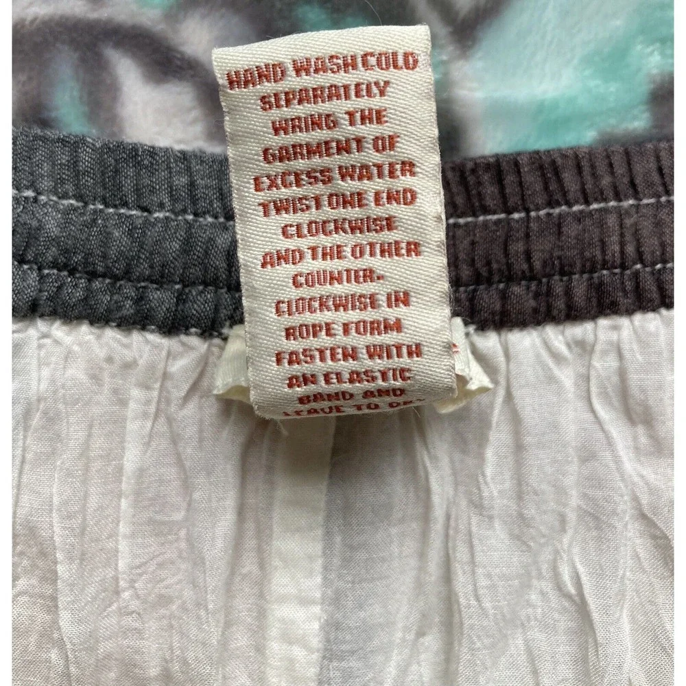 Sundance Boho Long Layered Peasant Skirt Lagenlook Women XS Pink Gray Plaid - Picture 9 of 13